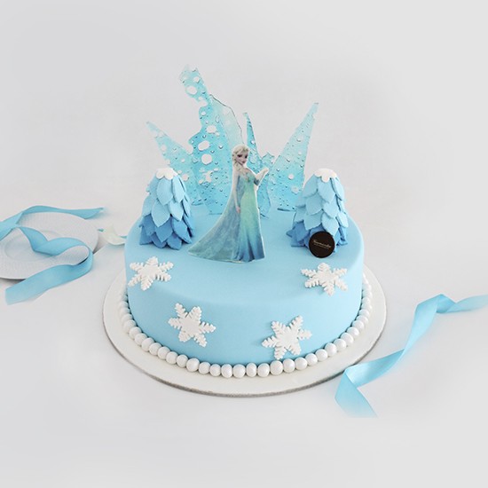 Commander votre Gâteau d'anniversaire Elsa, reine des neiges en ligne