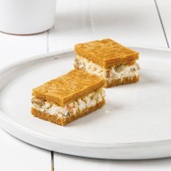 Mille feuille crevette