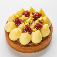 Tarte fraise pistache