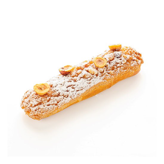Eclair noisette praliné